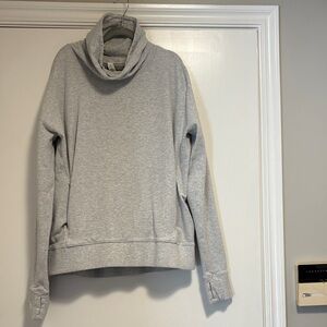 Lululemon Athletica Light Gray Turtleneck Sweater